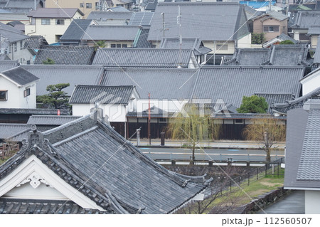 岸和田城からみた風景 112560507