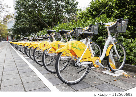 台北のレンタルサイクル 台北のレンタルサイクル 112560692