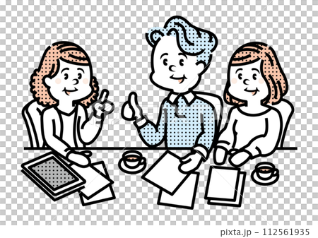 business meeting scene business meeting scene 112561935