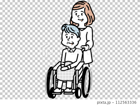 A wheelchair 112563336