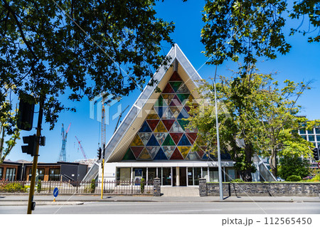 クライストチャーチのカードボードカセドラル クライストチャーチのカードボードカセドラル 112565450