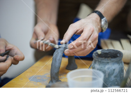 In the sculptor's workshop In the sculptor's workshop 112566721