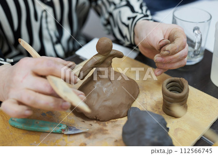 In the sculptor's workshop In the sculptor's workshop 112566745