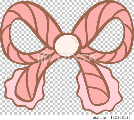 Coquette cowgirl with pink bow trendy element doodle hand drawing Coquette cowgirl with pink bow trendy element doodle hand drawing 112568153
