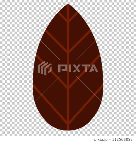 Red Leaf Element Design Leave Element Design Natural Element Design Isolated Leaf illustration 112568855