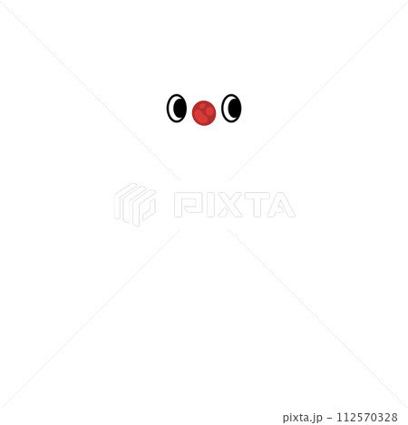 Cute Ghost Cartoon illustration Kawaii Ghost Cartoon Adorable Ghost Cartoon 112570328