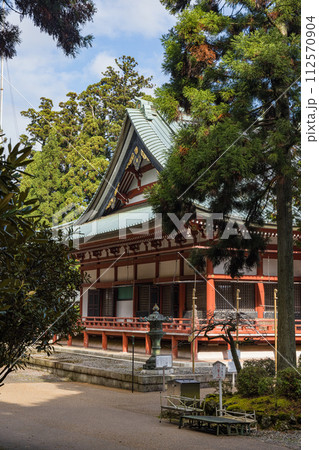 日本 滋賀県大津市にある延暦寺の東塔の戒壇院 日本 滋賀県大津市にある延暦寺の東塔の戒壇院 112570904