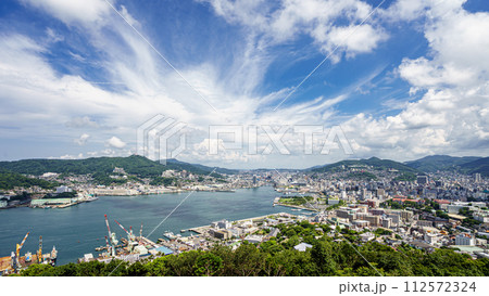 長崎市の景観 長崎港 長崎市の景観 長崎港 112572324