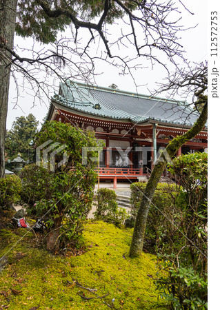 日本 滋賀県大津市にある延暦寺の東塔の大講堂 日本 滋賀県大津市にある延暦寺の東塔の大講堂 112572753