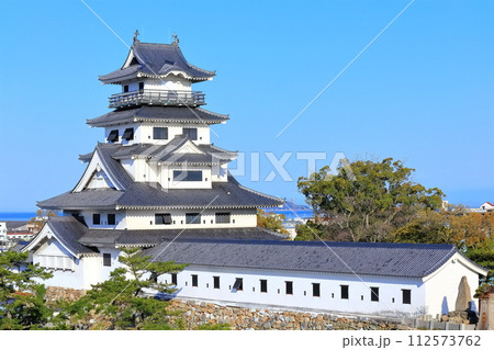 【愛媛県】春の今治城（日本三大水城） 112573762