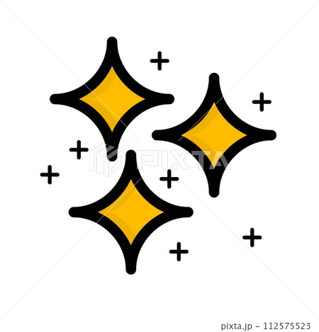 きらきらイラスト きらきらイラスト 112575523