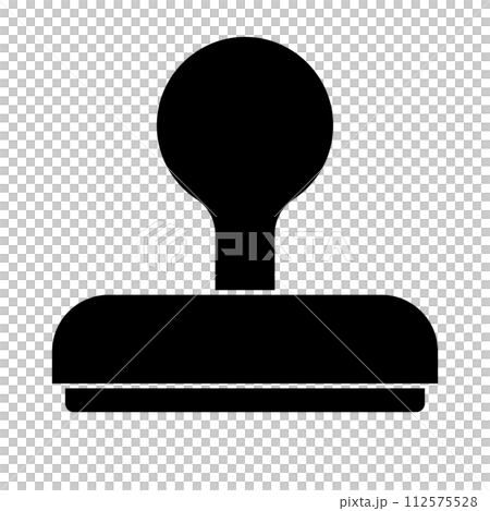 スタンプ・印鑑 シルエット 112575528