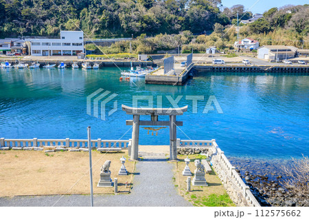 初春の田島神社 佐賀県唐津市 初春の田島神社 佐賀県唐津市 112575662