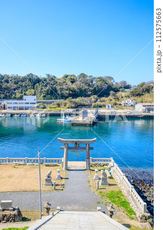 初春の田島神社 佐賀県唐津市 初春の田島神社 佐賀県唐津市 112575663