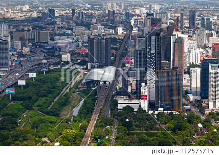 Aerial view of Makkasan Station in Bangkok Aerial view of Makkasan Station in Bangkok 112575715