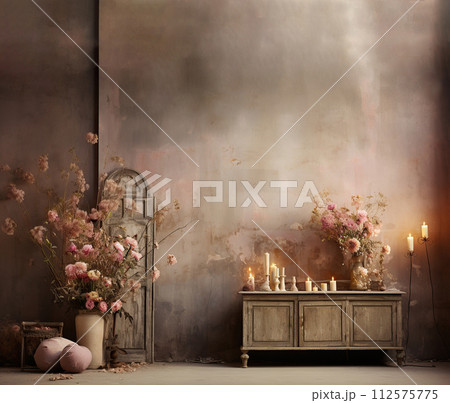 Interior design of living room with copy space 112575775