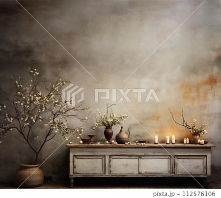 Interior design of living room with copy space 112576106