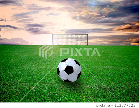 soccer field and the bright lights soccer field and the bright lights 112577525