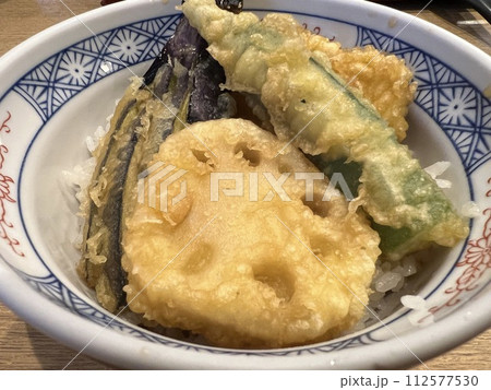 野菜天丼 野菜天丼 112577530