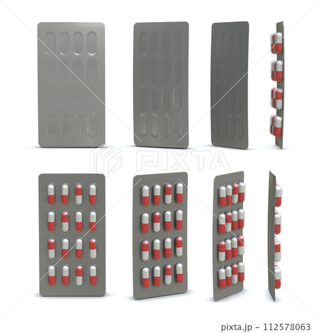 Pill Tablet Set Pill Tablet Set 112578063