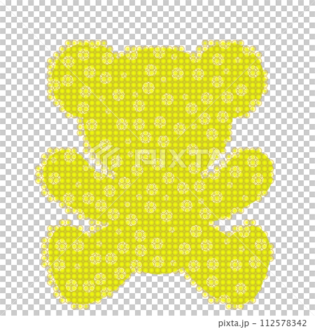 Teddy bear type illustration Teddy bear type illustration 112578342