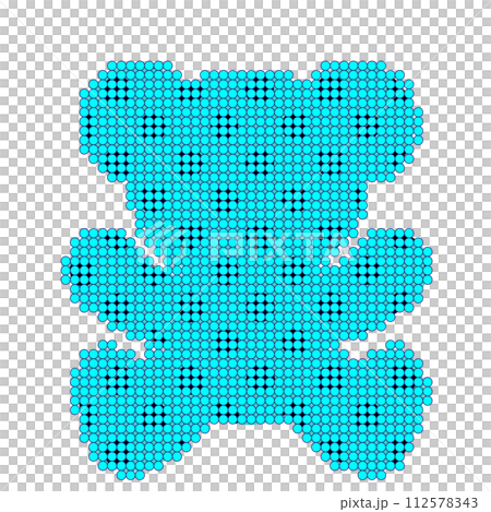 Teddy bear type illustration Teddy bear type illustration 112578343