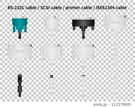RS-232Cケーブル・SCSIケーブル・プリンタケーブル・IEEE1394ケーブル RS-232Cケーブル・SCSIケーブル・プリンタケーブル・IEEE1394ケーブル 112579085
