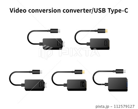 映像変換コンバーター/USB Type-C 112579127