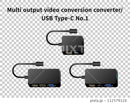 多輸出視訊轉換器/USB Type-C No.1 多輸出視訊轉換器/USB Type-C No.1 112579128