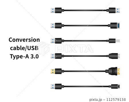 変換ケーブル/USB Type-A 3.0 変換ケーブル/USB Type-A 3.0 112579138