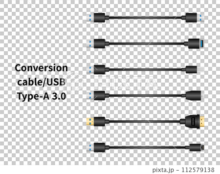 変換ケーブル/USB Type-A 3.0 変換ケーブル/USB Type-A 3.0 112579138
