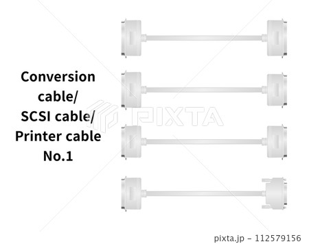 変換ケーブル/SCSIケーブル・プリンタケーブル No.1 112579156