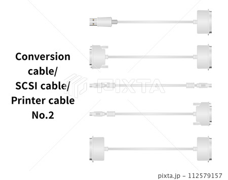 変換ケーブル/SCSIケーブル・プリンタケーブル No.2 112579157
