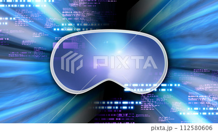 VR／ARのゴーグルタイプの機器 112580606