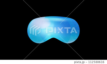 VR／ARのゴーグルタイプの機器 112580616
