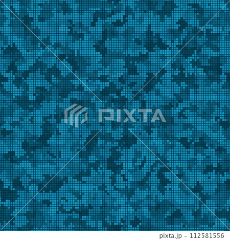 Digital camouflage seamless pattern military geometric camo background Digital camouflage seamless pattern military geometric camo background 112581556