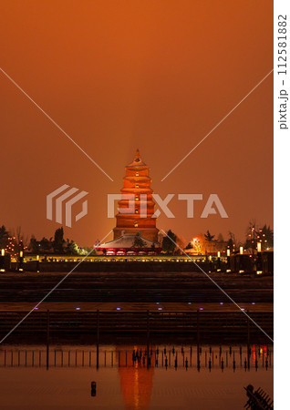 中国 西安市 大唐不夜城  112581882