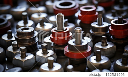 Testing multiple valve stem seal leakages for evaluation.AI Generated 112581993