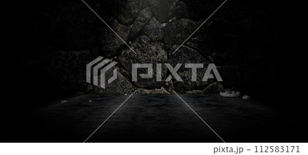 Concrete and rock floor background. Concrete and rock floor background. 112583171