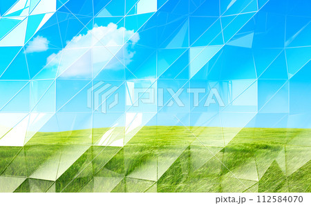 Ecology background.3d illustration. Ecology background.3d illustration. 112584070
