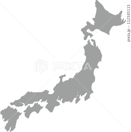 日本地図 112585115