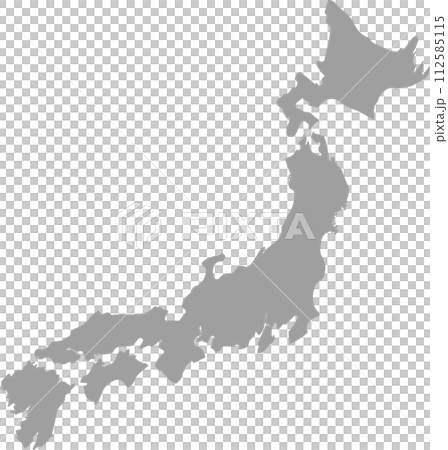 日本地図 112585115