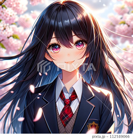 春風に舞う思い出 (生成AI画像) 112589066