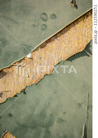 Green painted wood texture Green painted wood texture 112590251