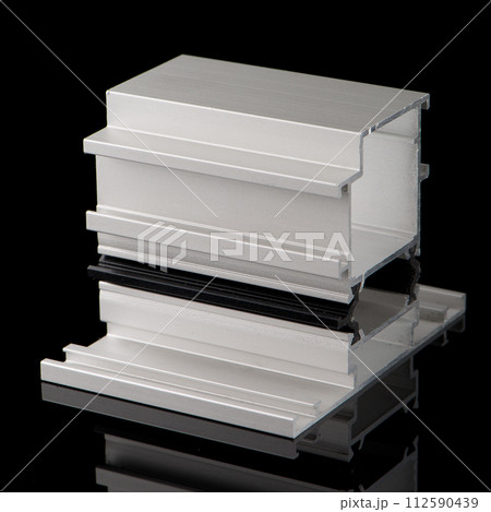 Aluminium profile sample Aluminium profile sample 112590439