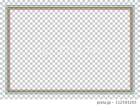 Illustration of a frame for a sports tournament award 112593285
