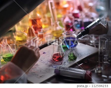 危険な化学薬品 112594233