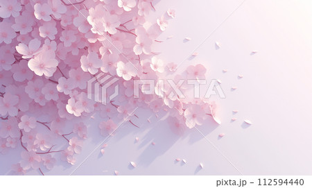 桜の背景 桜の背景 112594440