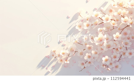 桜の背景 桜の背景 112594441