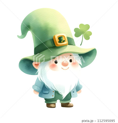 St Patrick day Leprechaun 112595095
